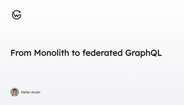 Transitioning from Monolithic to Federated Architecture with GraphQL